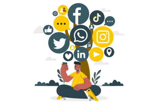 how to code a social media app